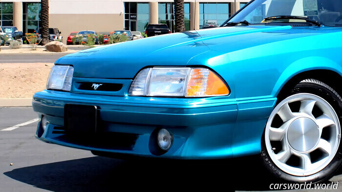 This Fox Body Mustang Recently Sold for Supercar Prices | Carscoops